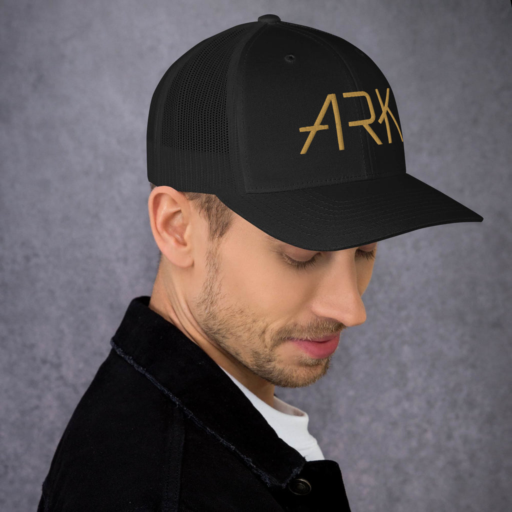 Ark Logo 3D Trucker Cap | Classic Mesh Back Snapback