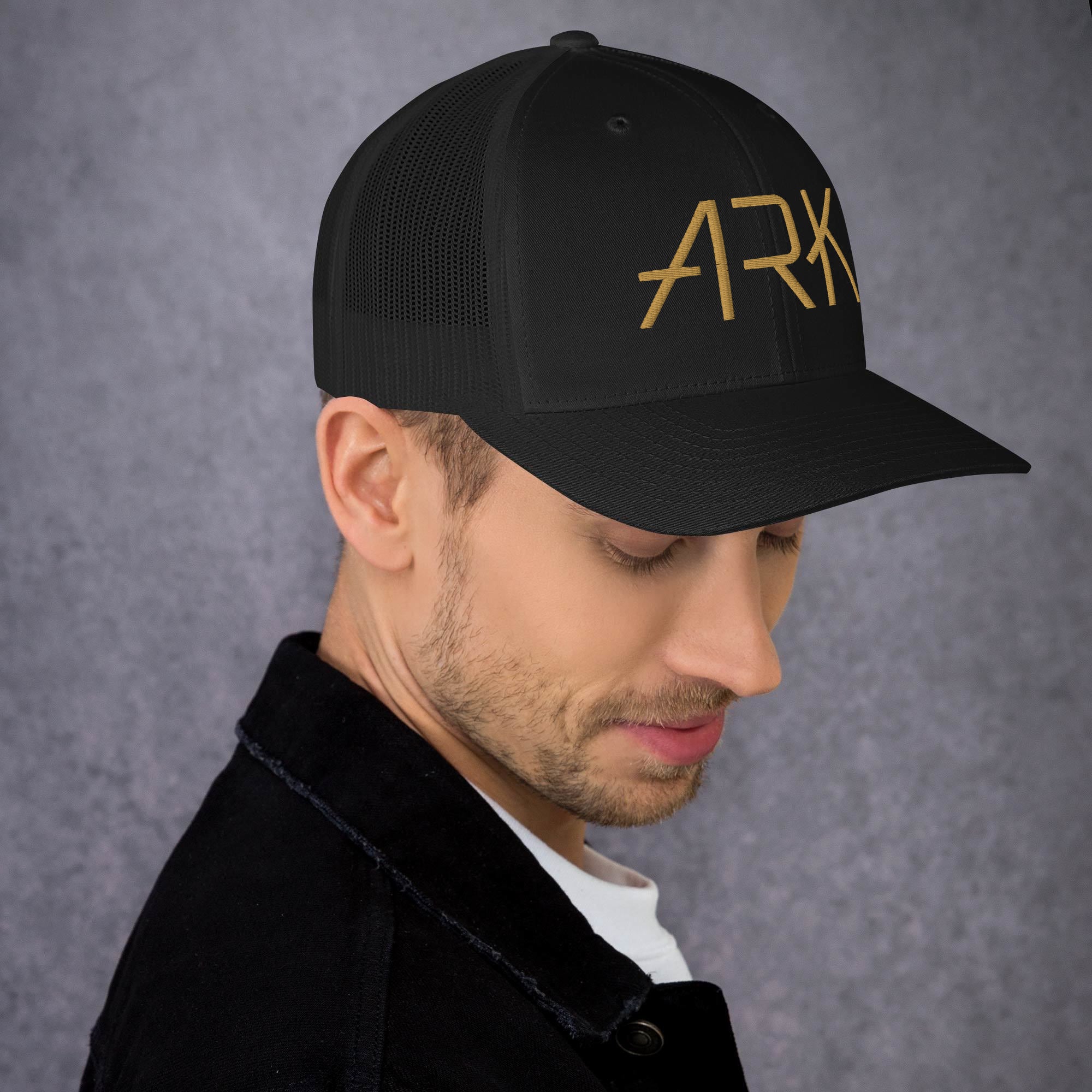Ark Logo 3D Trucker Cap | Classic Mesh Back Snapback
