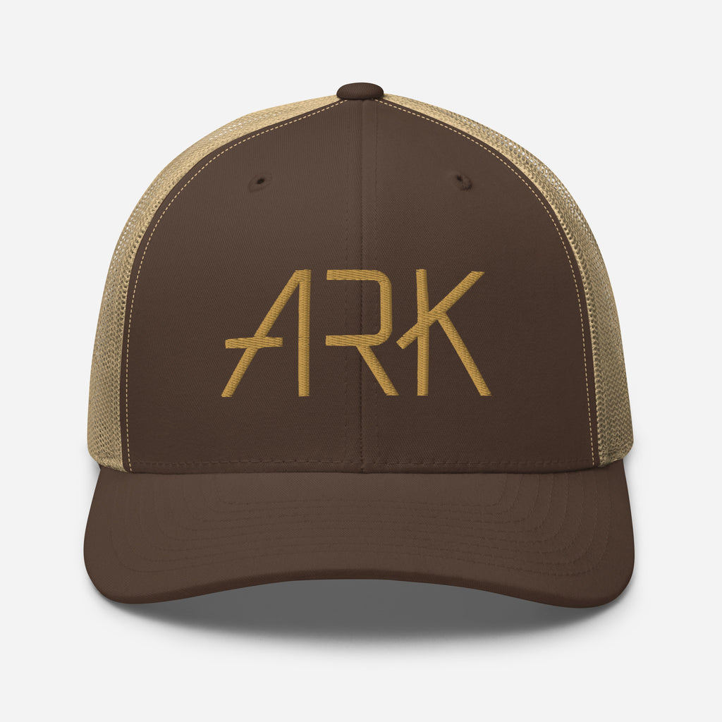 Ark Logo 3D Trucker Cap | Classic Mesh Back Snapback