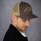 Ark Logo 3D Trucker Cap | Classic Mesh Back Snapback