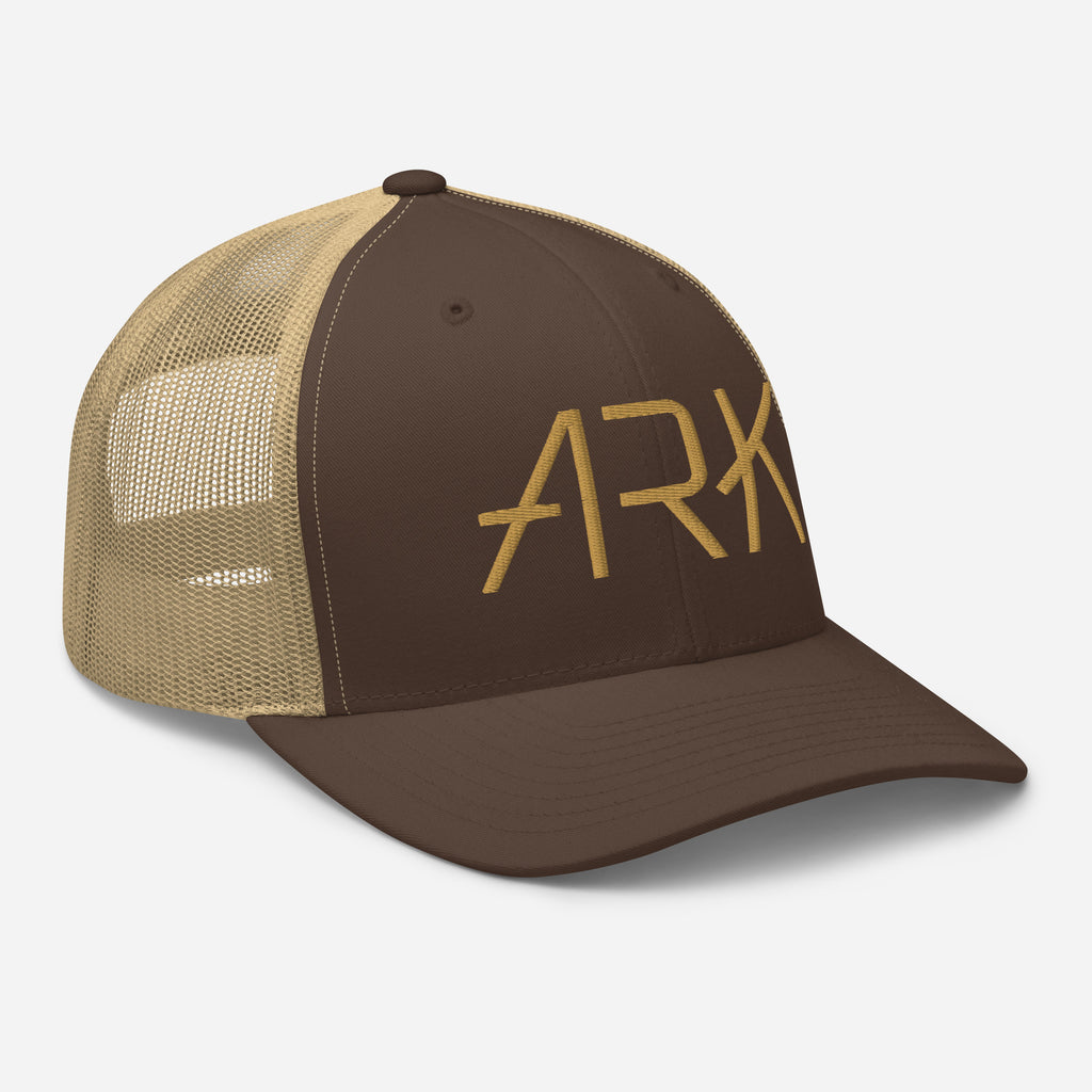 Ark Logo 3D Trucker Cap | Classic Mesh Back Snapback