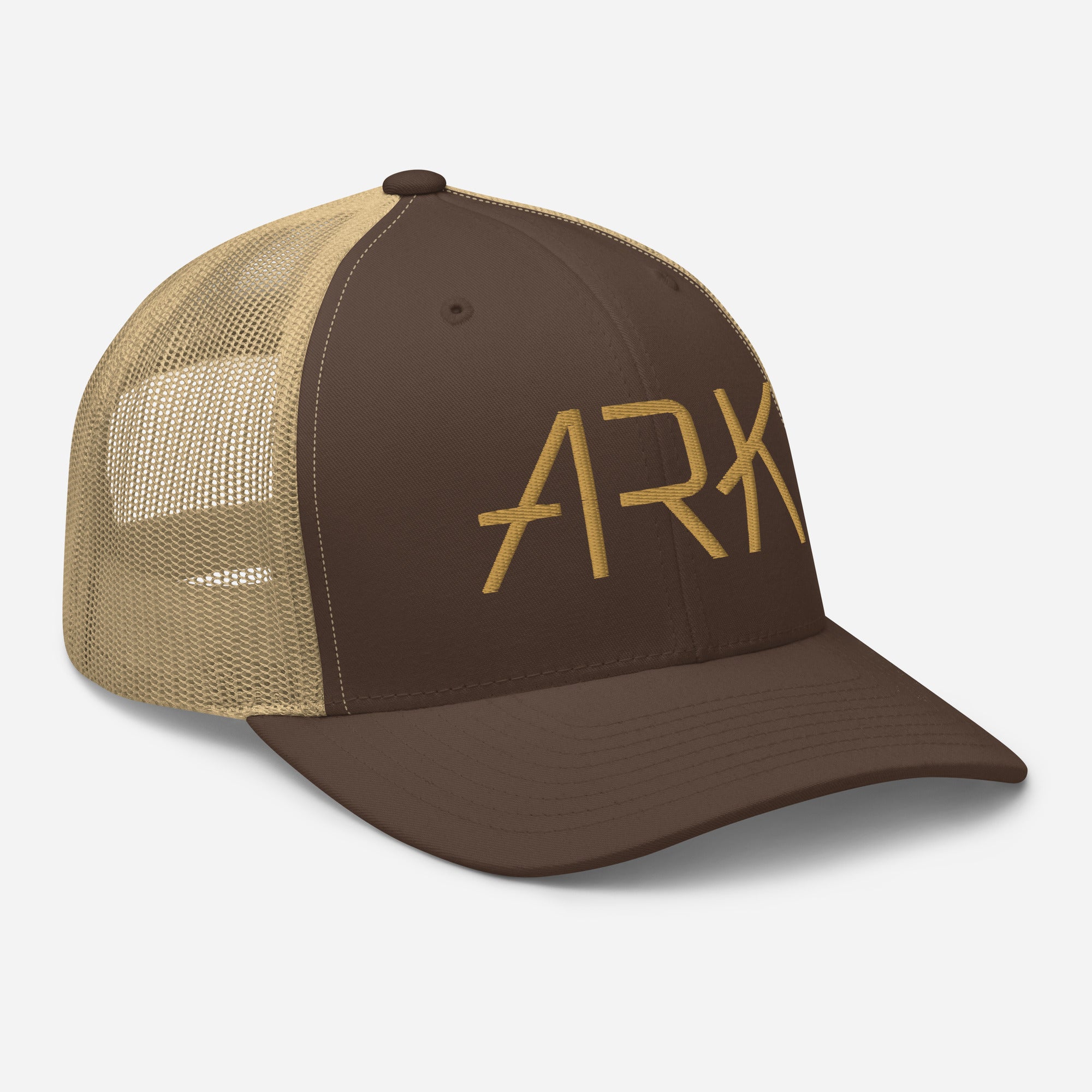 Ark Logo 3D Trucker Cap | Classic Mesh Back Snapback