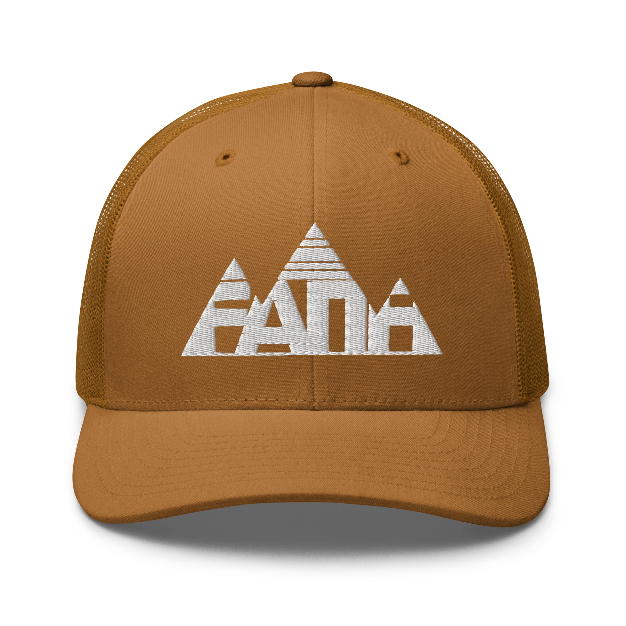 Faith Mountain Retro Trucker Hat | Yupoong 6606 Snapback