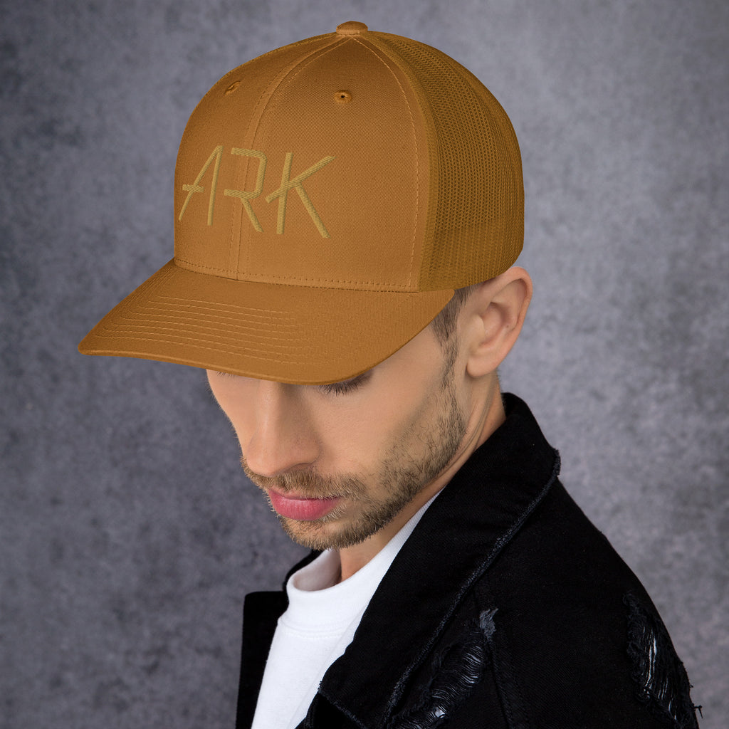Ark Logo 3D Trucker Cap | Classic Mesh Back Snapback