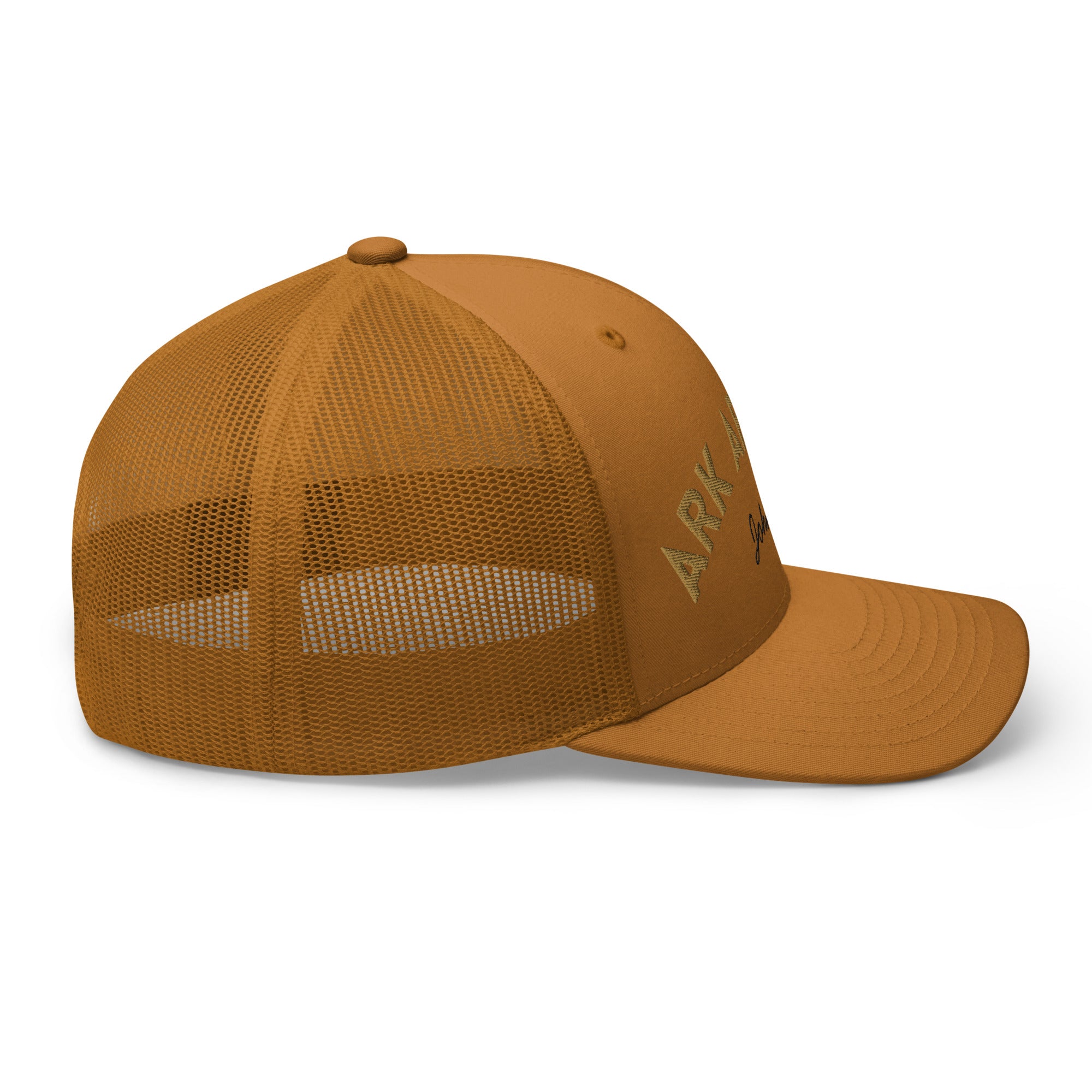 Ark Apparel Retro Trucker Hat | 3D Embroidered John 15:15 Cap