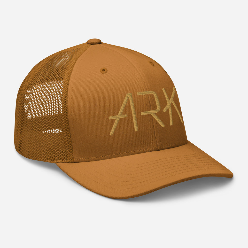 Ark Logo 3D Trucker Cap | Classic Mesh Back Snapback