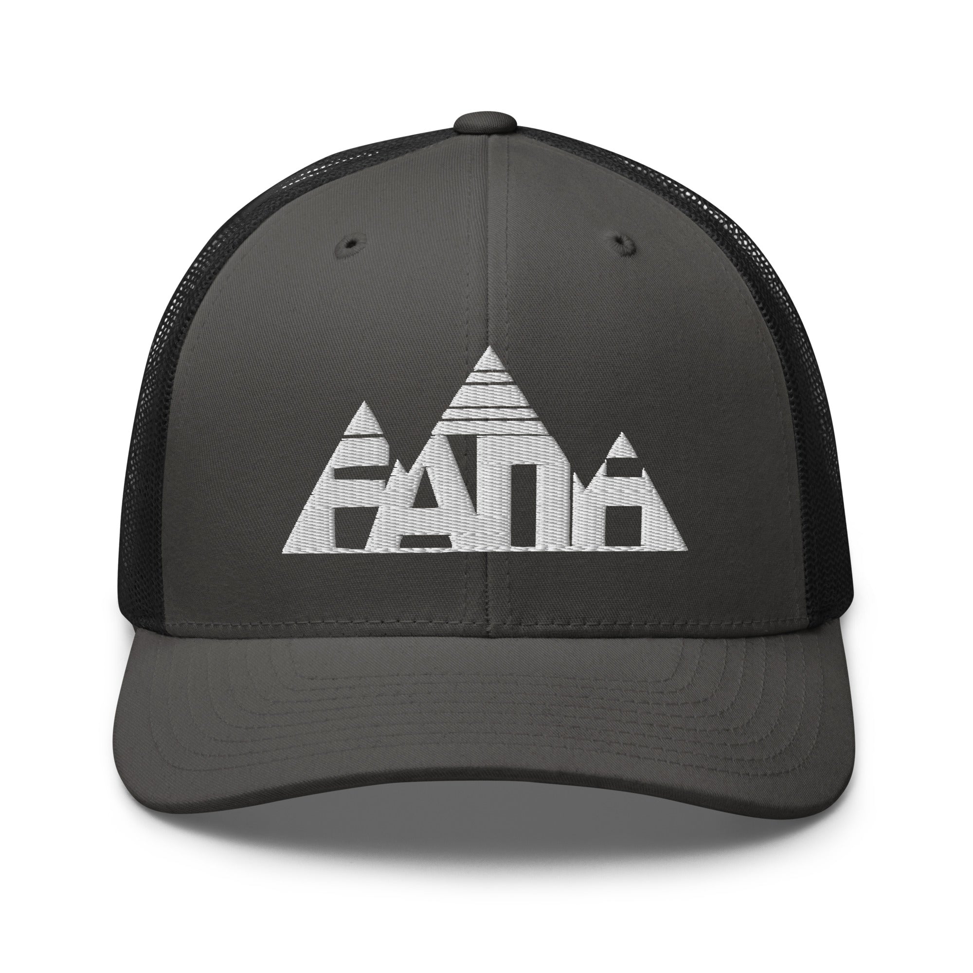 Faith Mountain Retro Trucker Hat | Yupoong 6606 Snapback