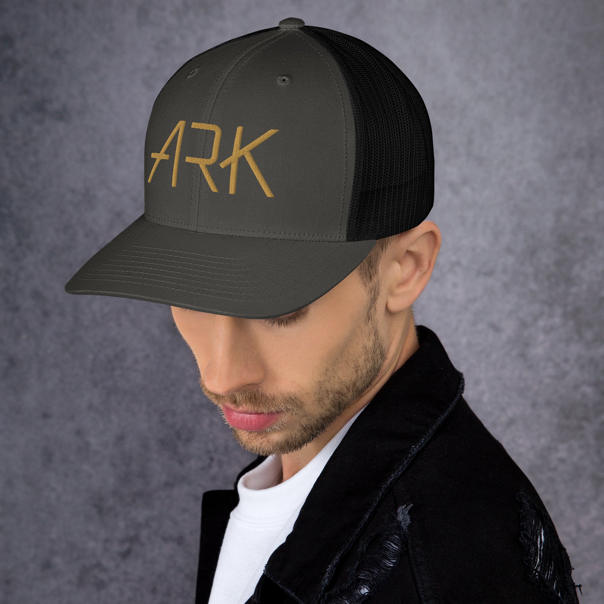 Ark Logo 3D Trucker Cap | Classic Mesh Back Snapback