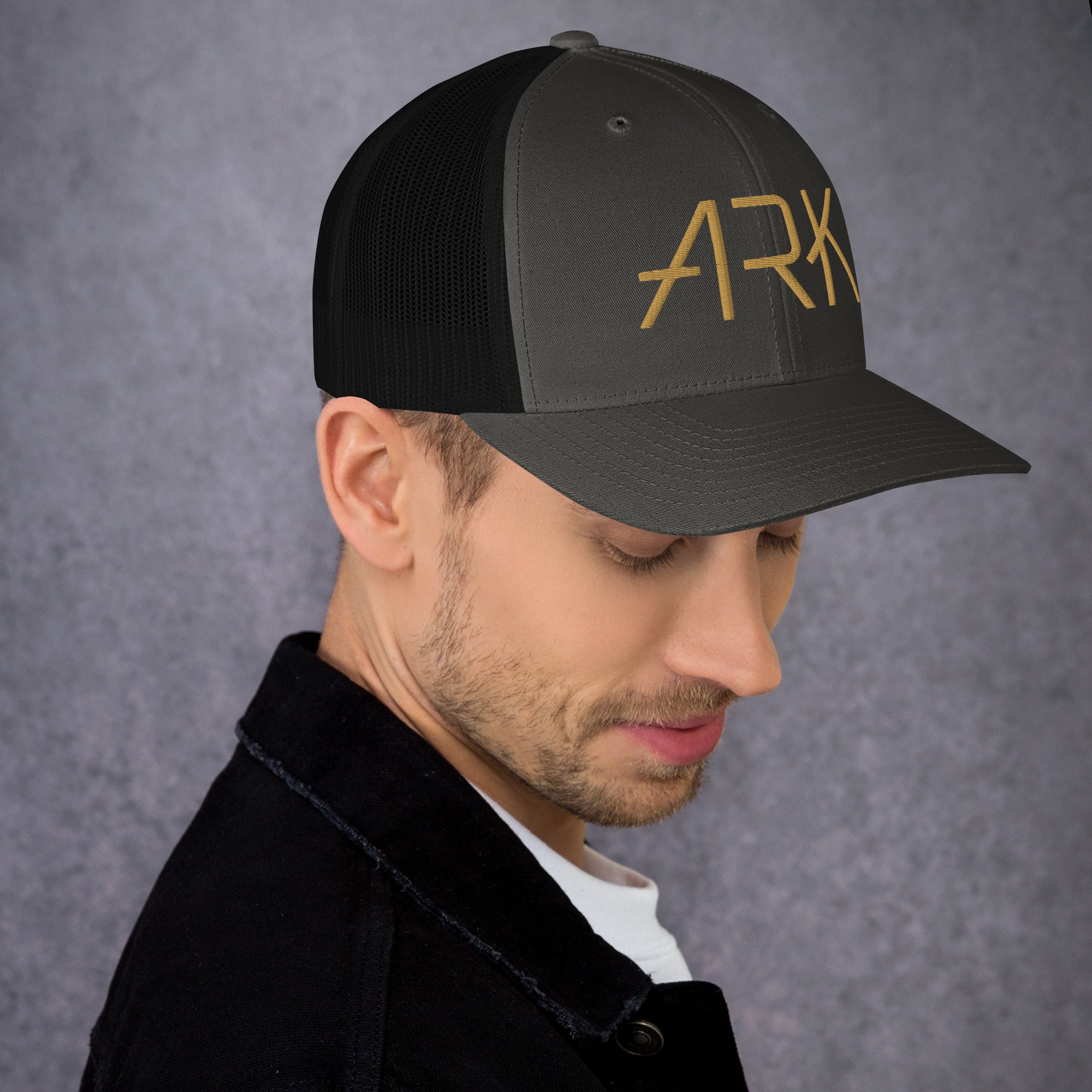 Ark Logo 3D Trucker Cap | Classic Mesh Back Snapback