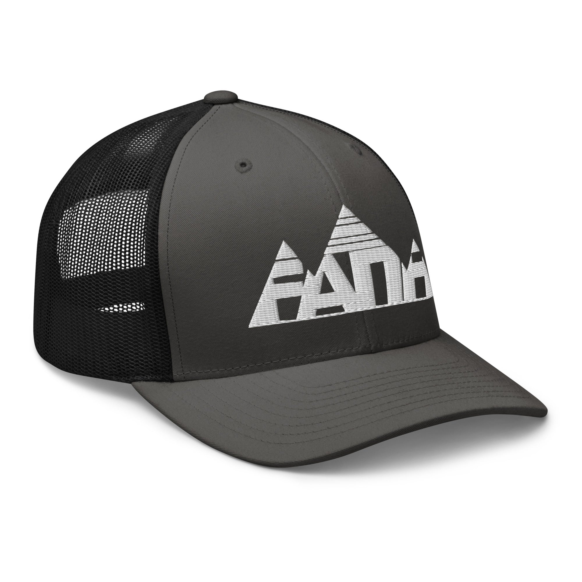 Faith Mountain Retro Trucker Hat | Yupoong 6606 Snapback