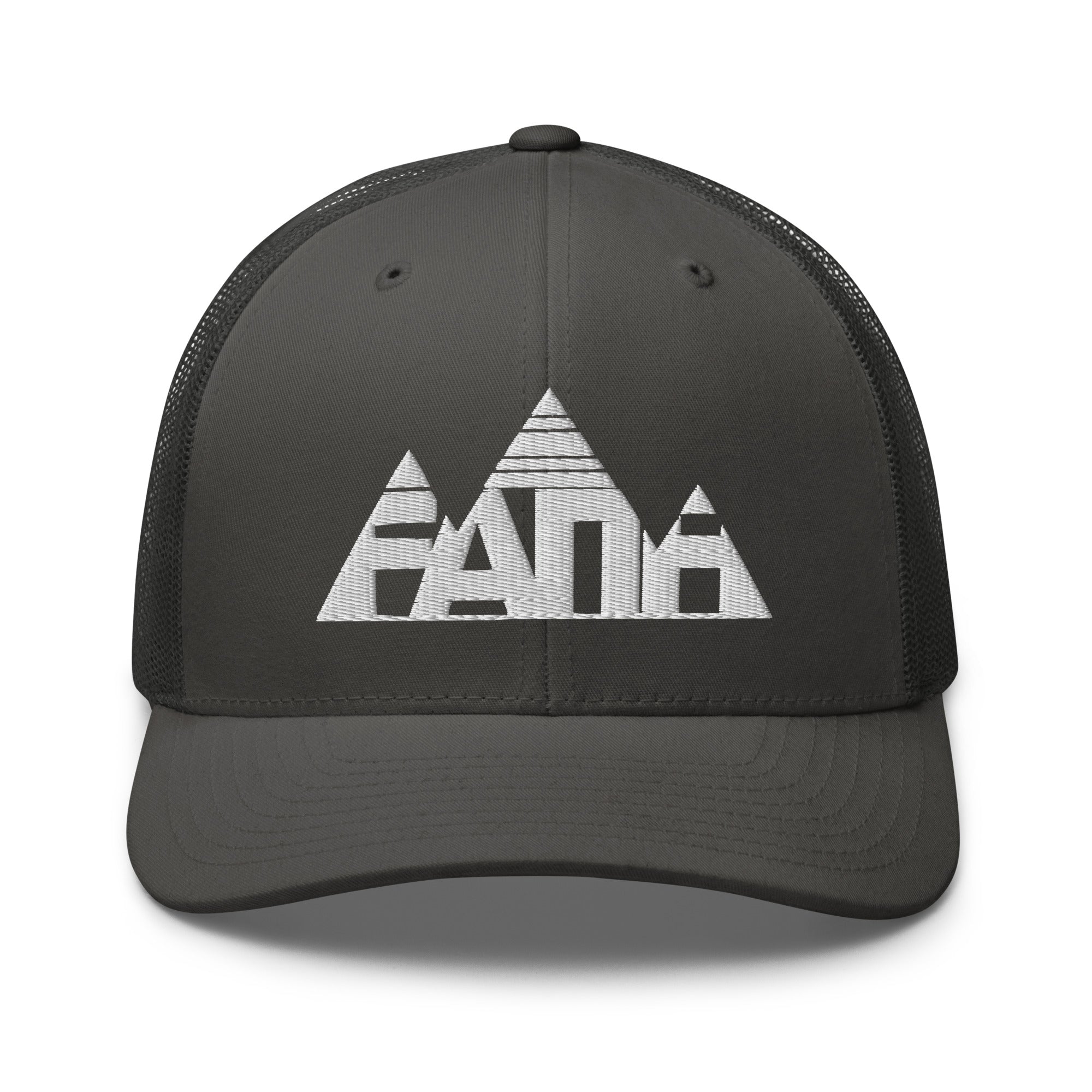 Faith Mountain Retro Trucker Hat | Yupoong 6606 Snapback