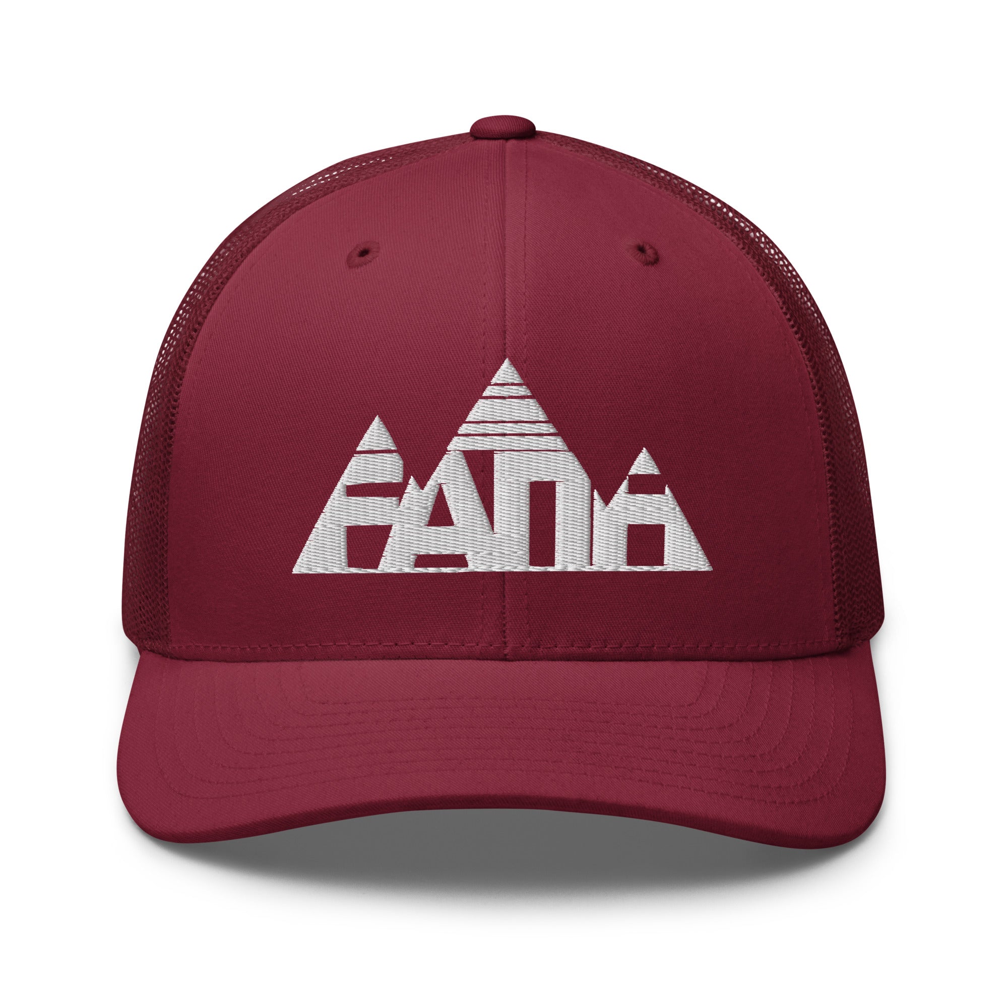 Faith Mountain Retro Trucker Hat | Yupoong 6606 Snapback