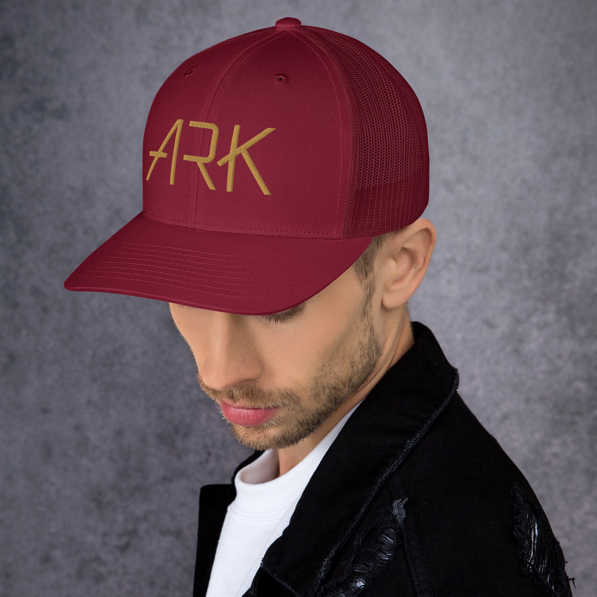 Ark Logo 3D Trucker Cap | Classic Mesh Back Snapback