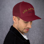Ark Apparel Retro Trucker Hat | 3D Embroidered John 15:15 Cap