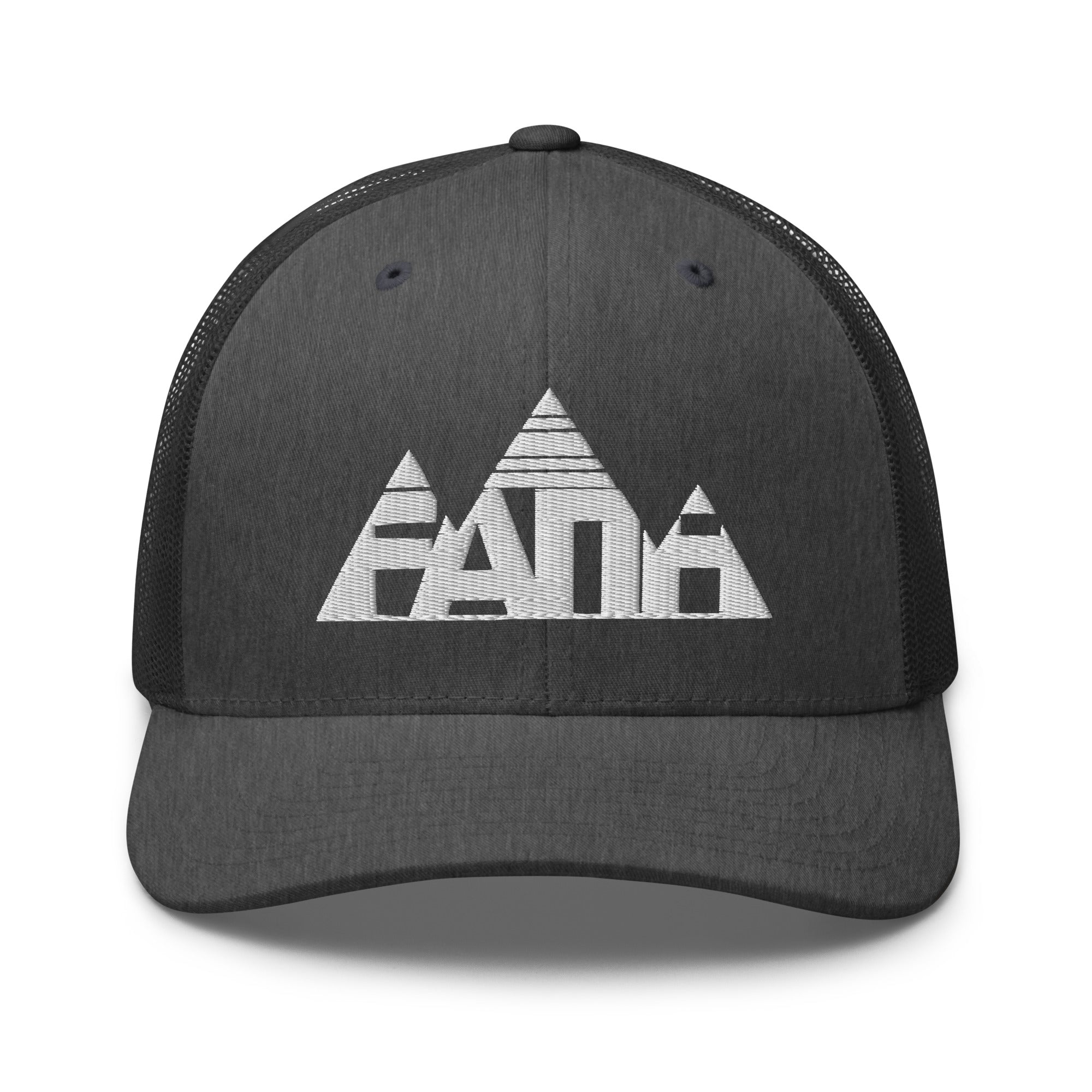 Faith Mountain Retro Trucker Hat | Yupoong 6606 Snapback