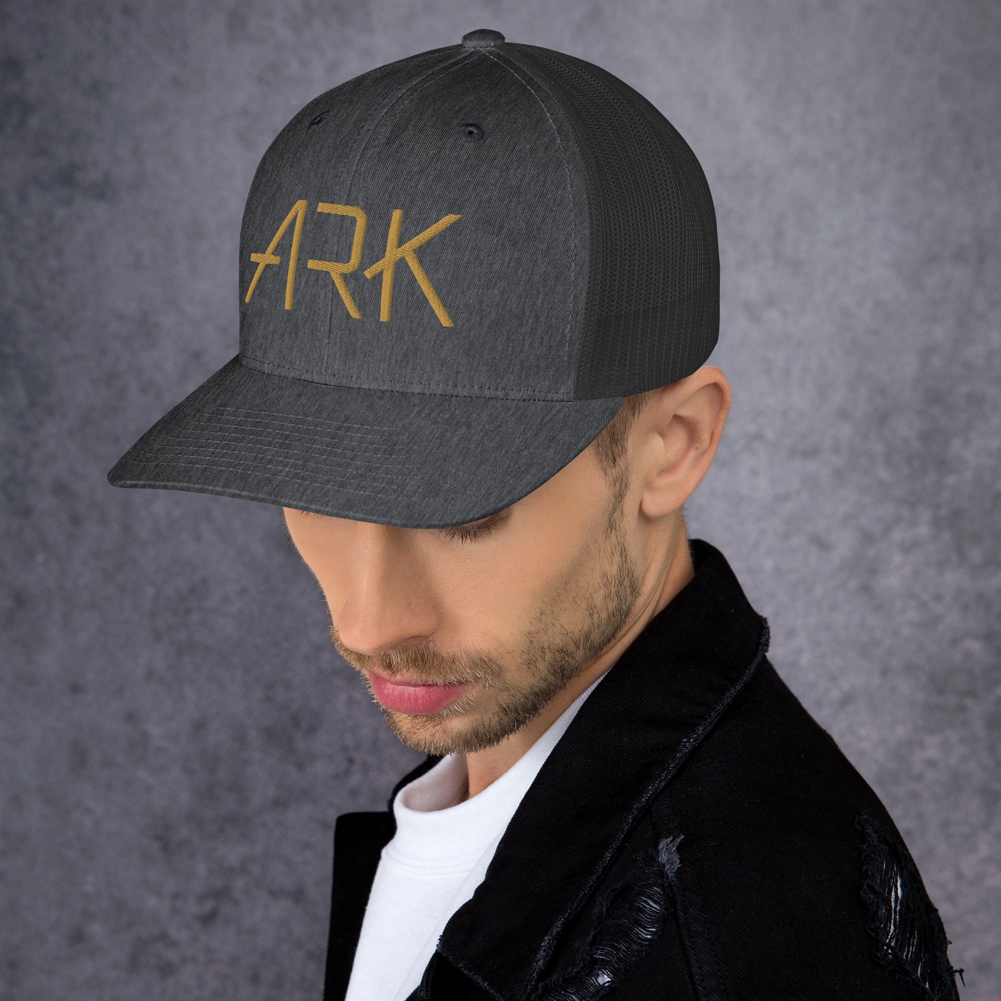 Ark Logo 3D Trucker Cap | Classic Mesh Back Snapback