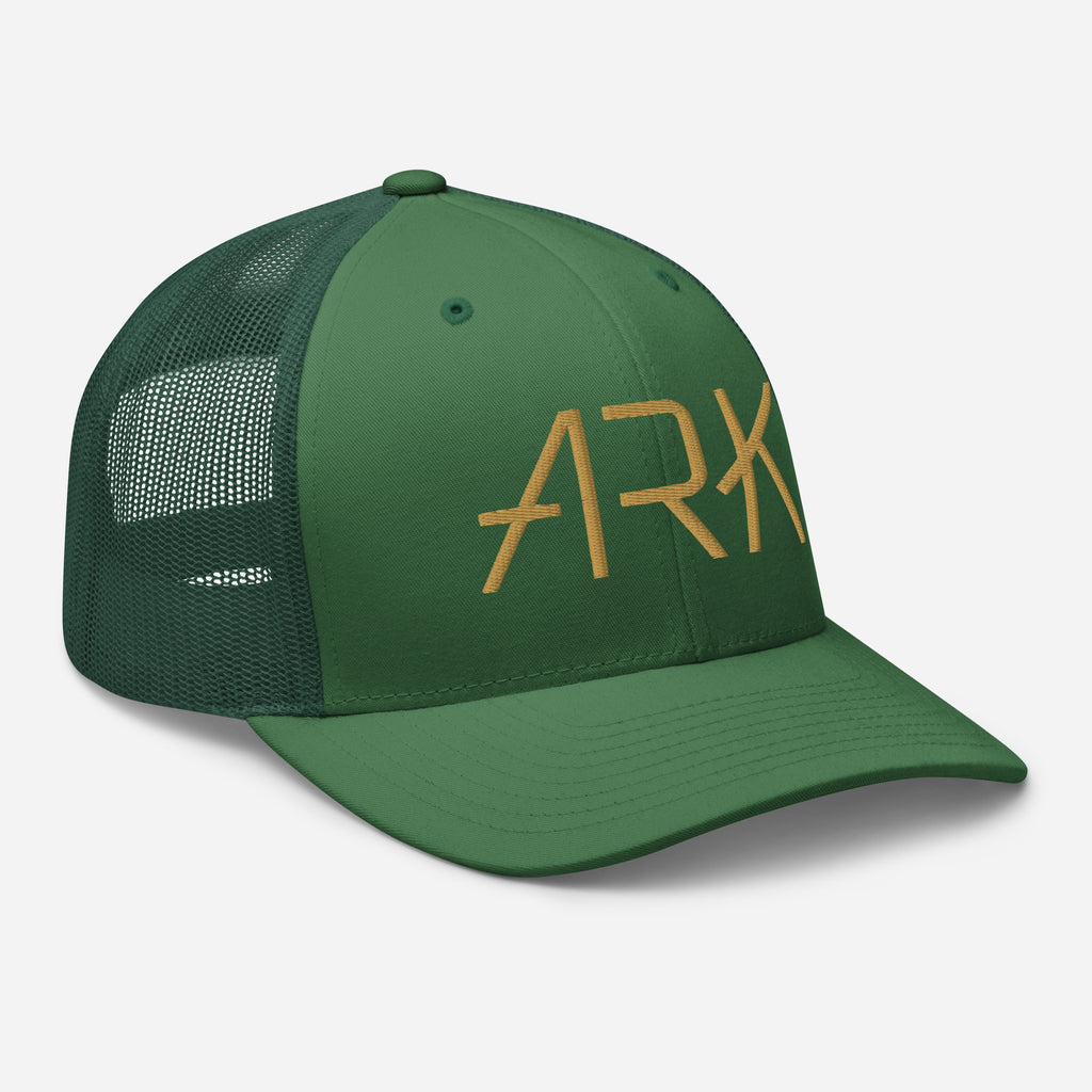 Ark Logo 3D Trucker Cap | Classic Mesh Back Snapback