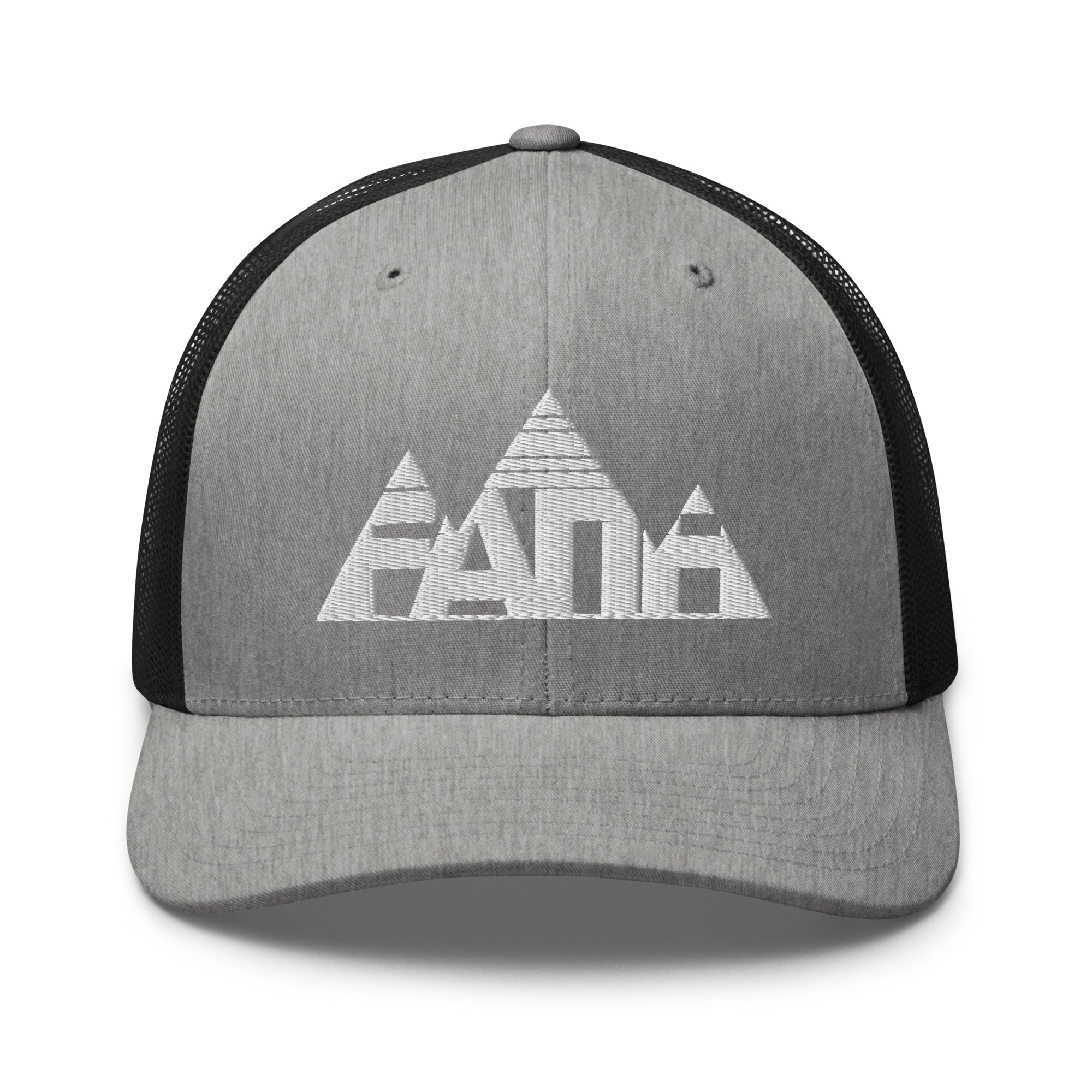 Faith Mountain Retro Trucker Hat | Yupoong 6606 Snapback