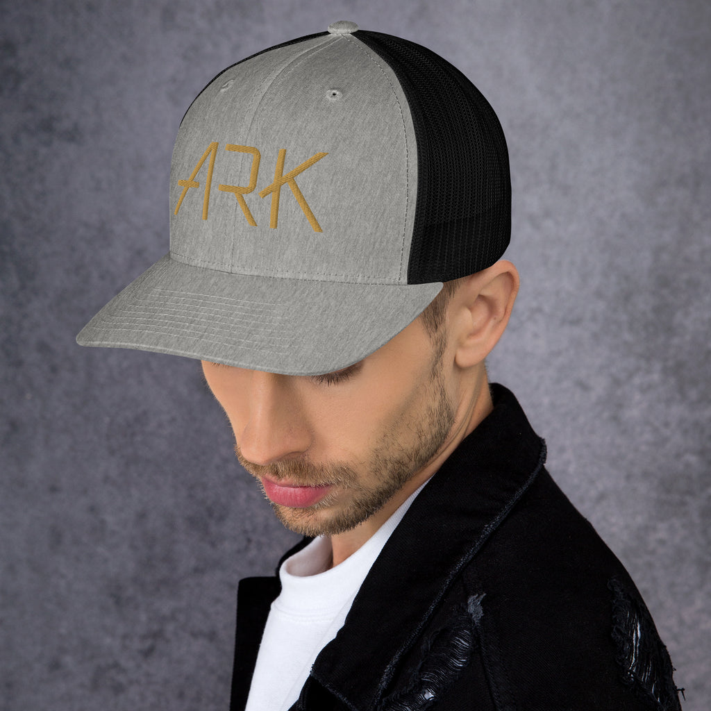 Ark Logo 3D Trucker Cap | Classic Mesh Back Snapback