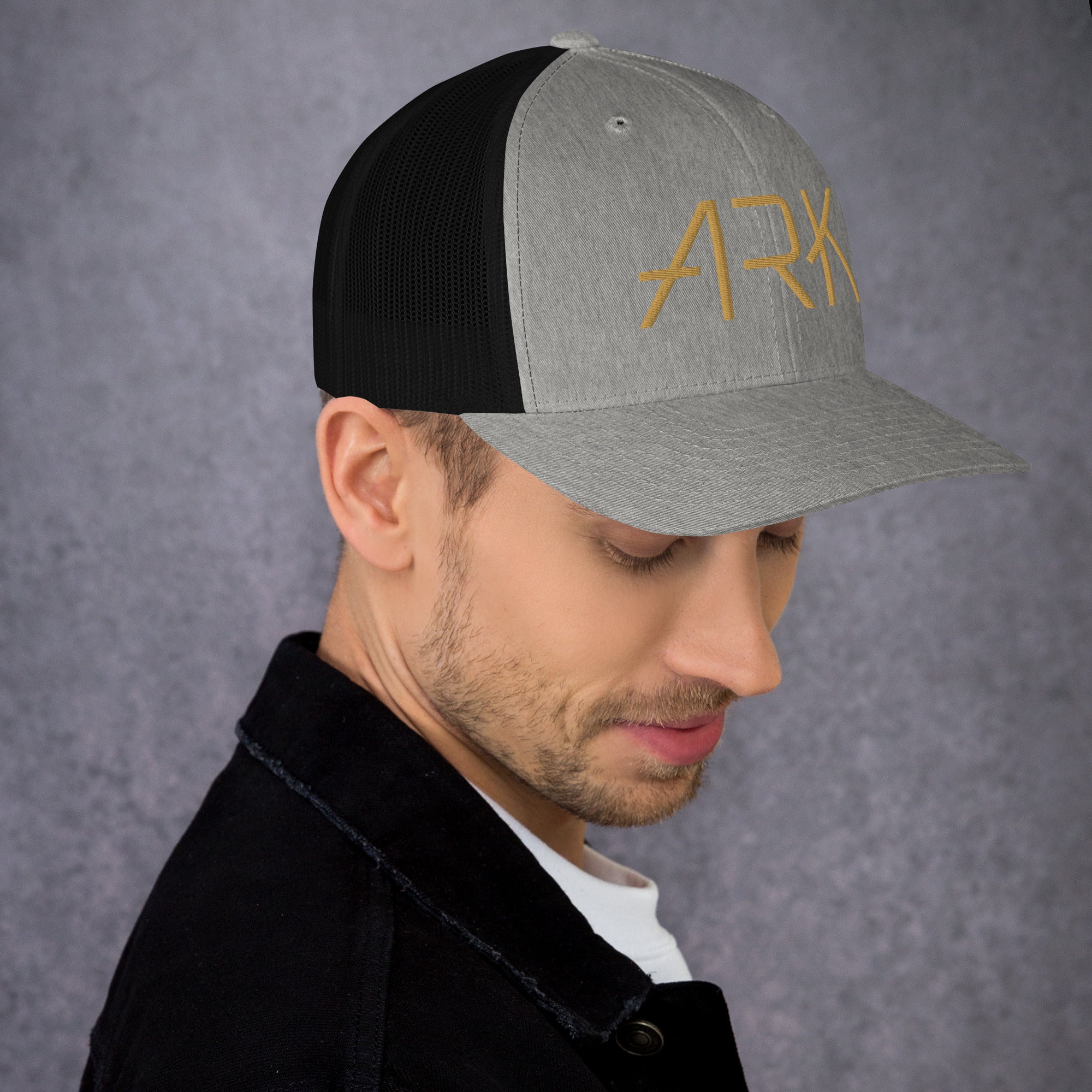 Ark Logo 3D Trucker Cap | Classic Mesh Back Snapback