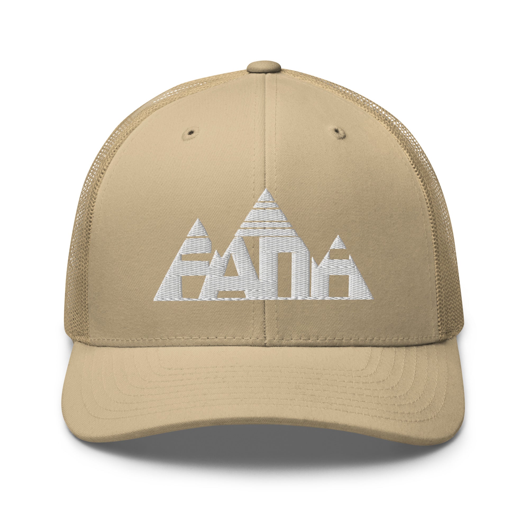 Faith Mountain Retro Trucker Hat | Yupoong 6606 Snapback