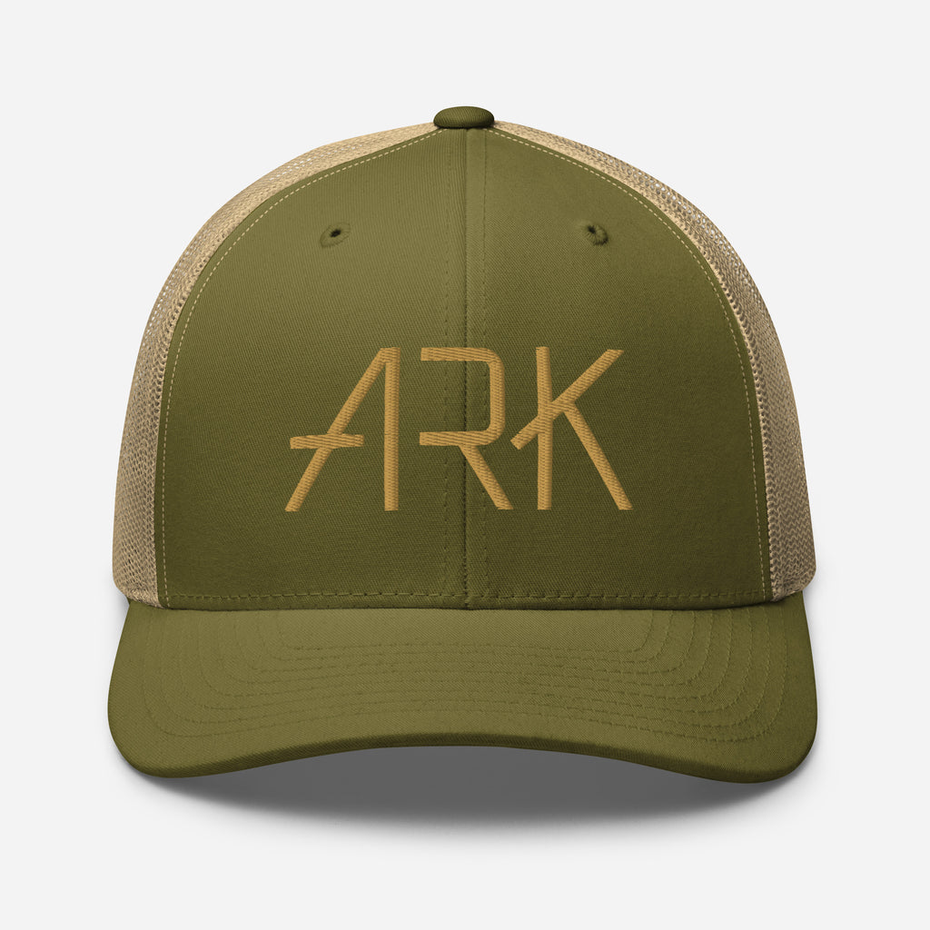Ark Logo 3D Trucker Cap | Classic Mesh Back Snapback