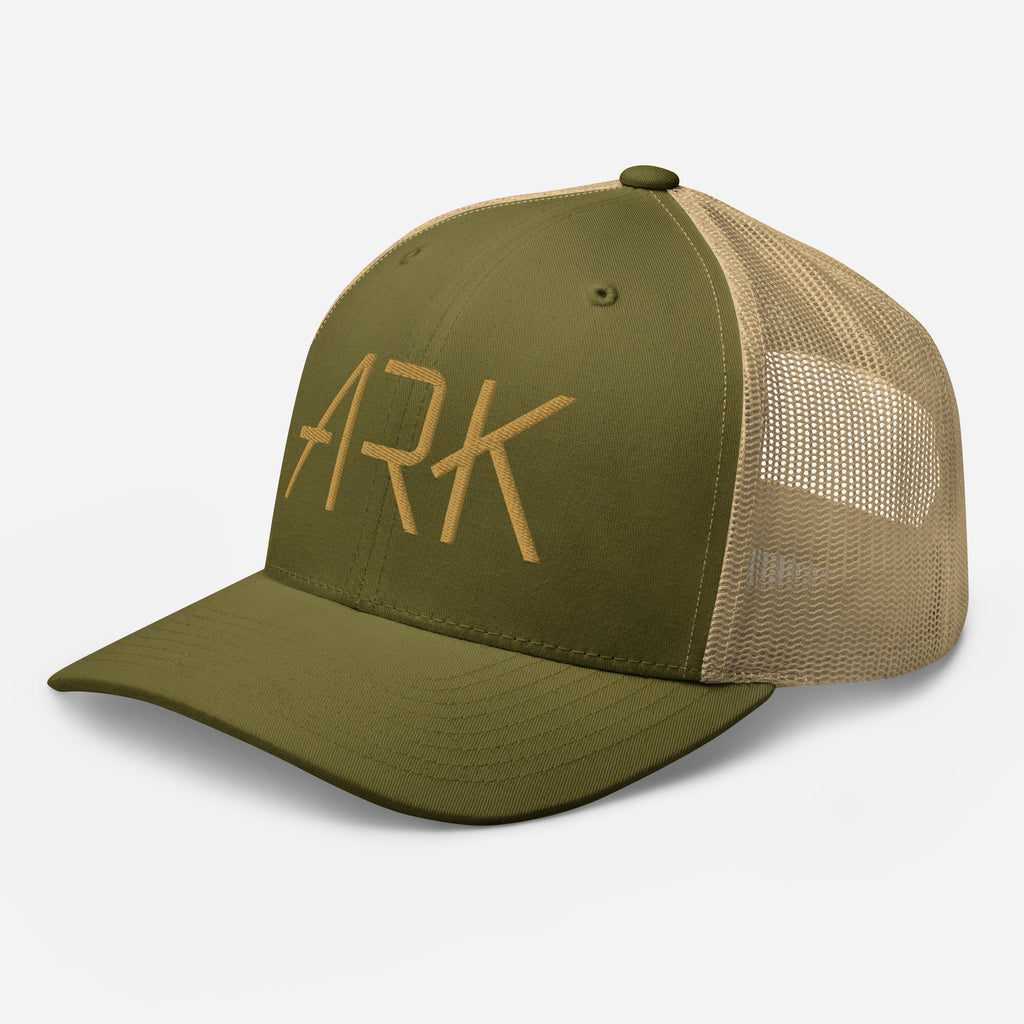 Ark Logo 3D Trucker Cap | Classic Mesh Back Snapback