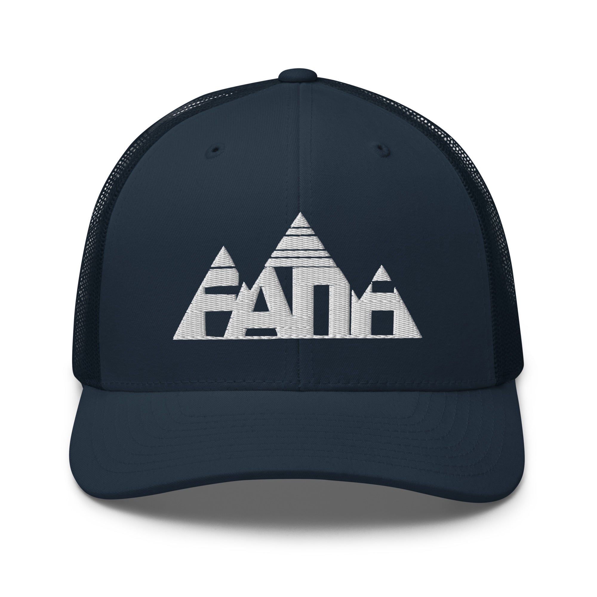 Faith Mountain Retro Trucker Hat | Yupoong 6606 Snapback