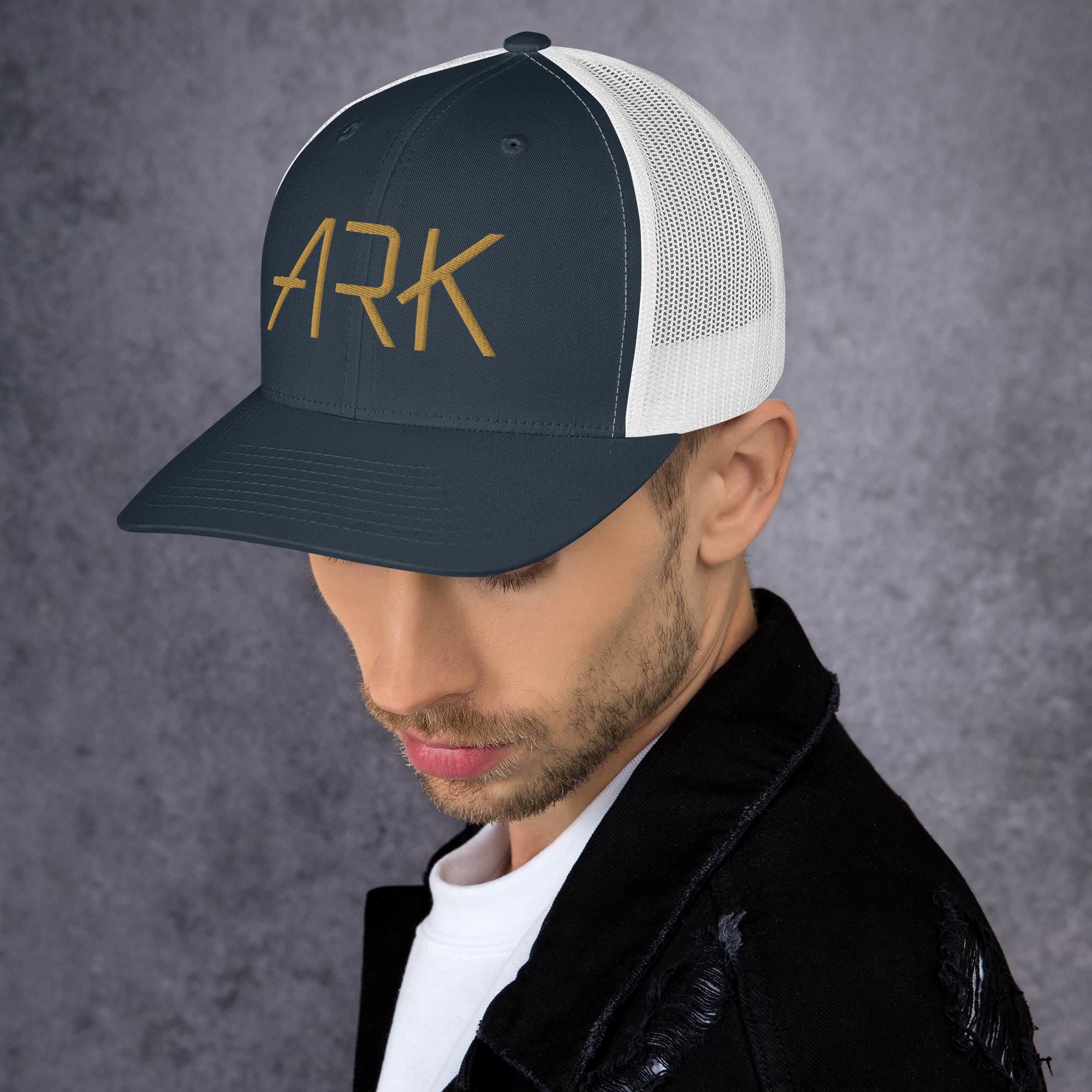 Ark Logo 3D Trucker Cap | Classic Mesh Back Snapback