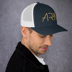 Ark Logo 3D Trucker Cap | Classic Mesh Back Snapback