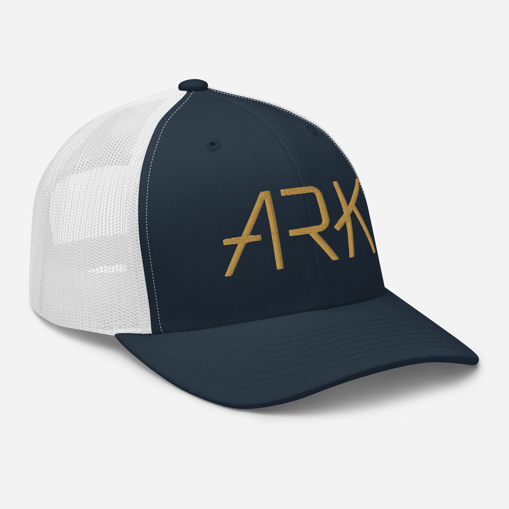 Ark Logo 3D Trucker Cap | Classic Mesh Back Snapback