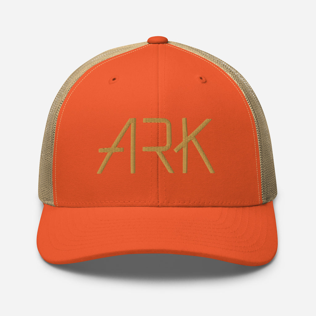 Ark Logo 3D Trucker Cap | Classic Mesh Back Snapback