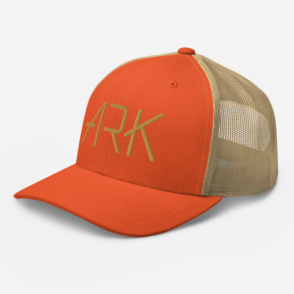 Ark Logo 3D Trucker Cap | Classic Mesh Back Snapback