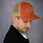 Ark Logo 3D Trucker Cap | Classic Mesh Back Snapback