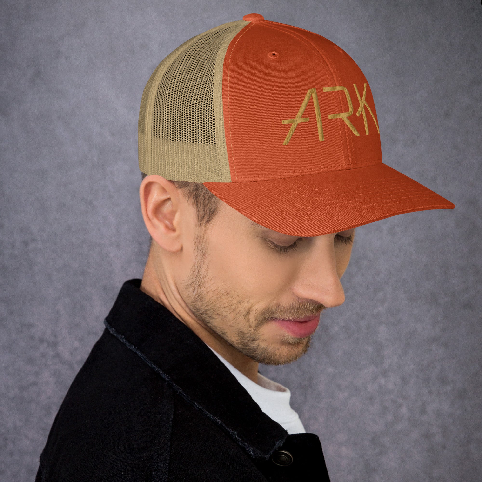 Ark Logo 3D Trucker Cap | Classic Mesh Back Snapback