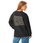 Faith & Proverbs 31:25 Garment-Dyed Sweatshirt | Front & Back Print
