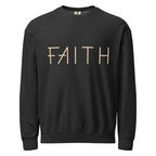 Faith & Proverbs 31:25 Garment-Dyed Sweatshirt | Front & Back Print