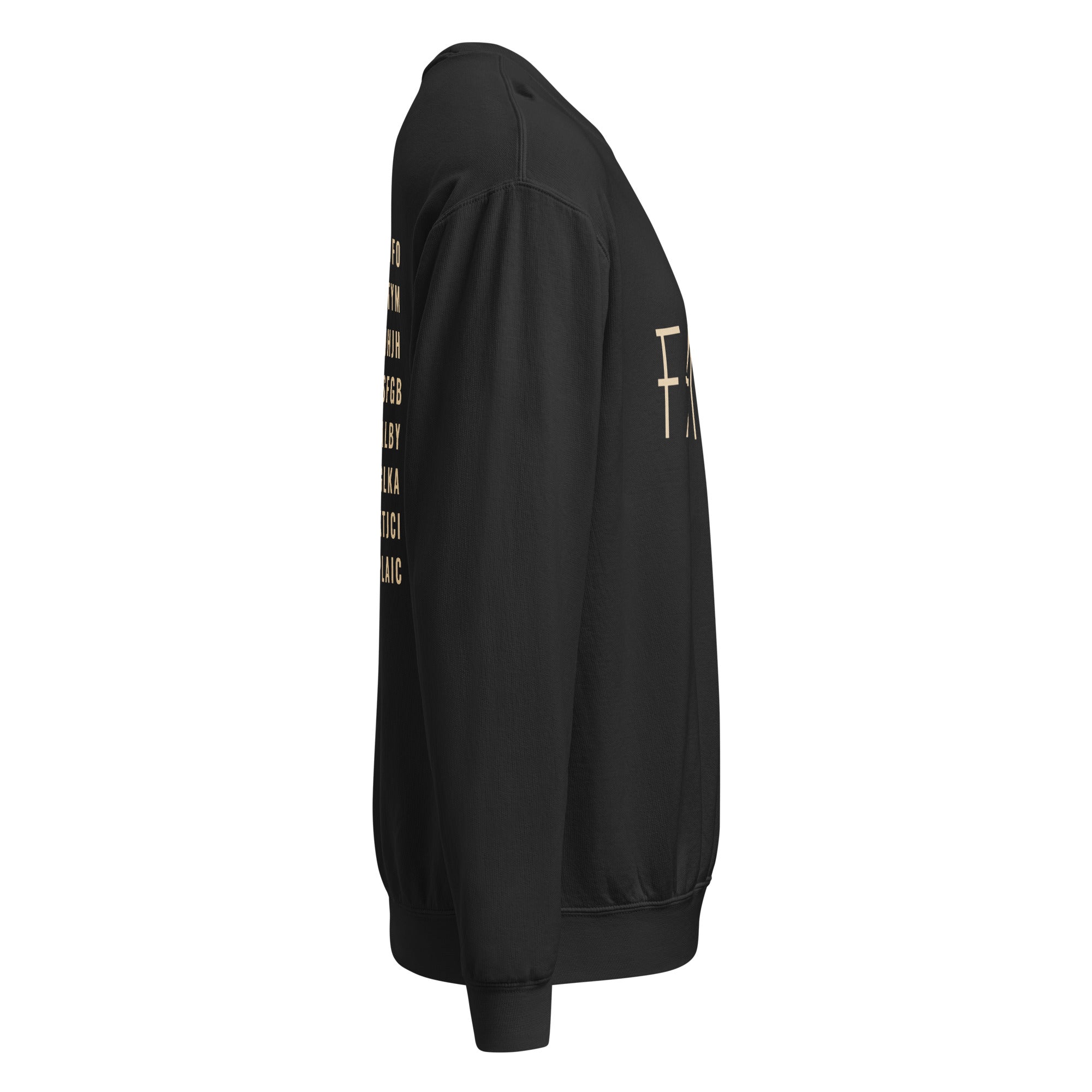 Faith & Proverbs 31:25 Garment-Dyed Sweatshirt | Front & Back Print