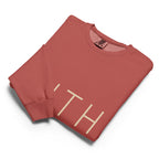 Faith & Proverbs 31:25 Garment-Dyed Sweatshirt | Front & Back Print