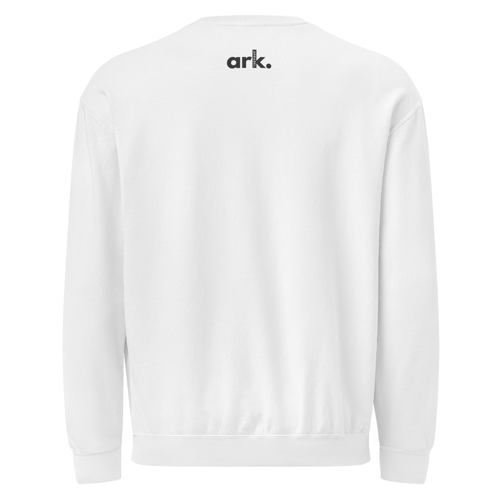 Faith Over Fear Garment-Dyed Sweatshirt | Isaiah 41:10 Vintage Crew