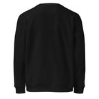 Men Crew Neck Sweatshirt with ARK Front Embroidery Long Sleeve