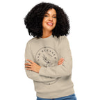 Blessed is She Who Believes Organic Sweatshirt | Luke 1:45 Print