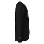 Men's Organic Raglan Sweatshirt - Be The Ark Embroidery - Various Colors Christian Faith Sweater