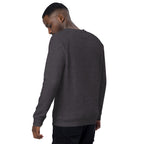 Men's Organic Raglan Sweatshirt - Be The Ark Embroidery - Various Colors Christian Faith Sweater