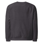 Men's Organic Raglan Sweatshirt - Be The Ark Embroidery - Various Colors Christian Faith Sweater