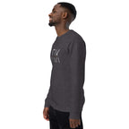 Men's Organic Raglan Sweatshirt - Be The Ark Embroidery - Various Colors Christian Faith Sweater