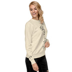 Grateful Rose Premium Crewneck | Women's Christian Sweatshirt