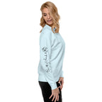 3 Crosses Crewneck with Be The Ark Sleeve Print | Christian Sweatshirt