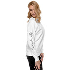 3 Crosses Crewneck with Be The Ark Sleeve Print | Christian Sweatshirt