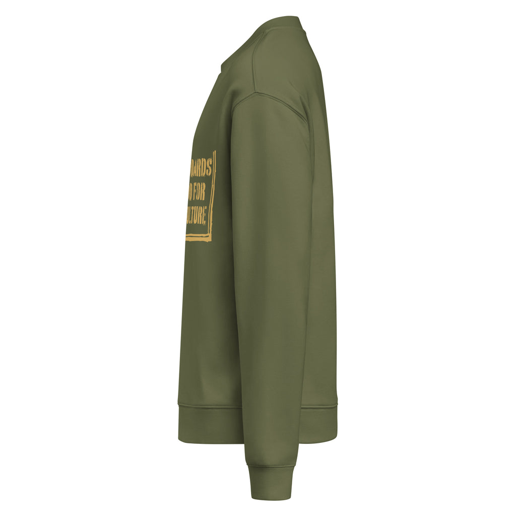 Men Crew Neck Sweatshirt with Front Text Print Long Sleeve